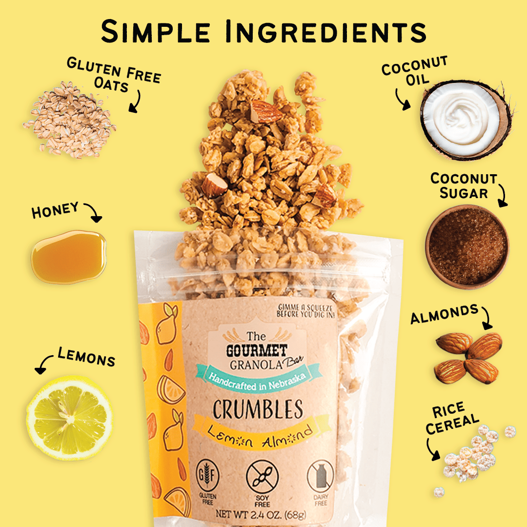 Crumbles Variety Pack -  top 4 flavors